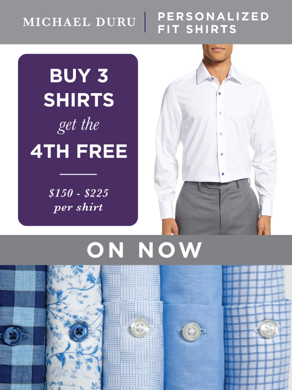 Personalized Fit Custom Shirts – Michael Duru Clothiers – Made to ...